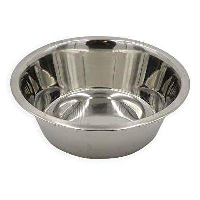 AIME Stainless Steel Dog Bowl - Gray - 2.8 L AIME Stainless Steel Dog Bowl - Gray - 2.8 L