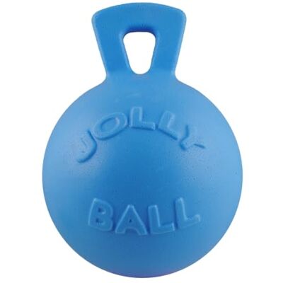 Jolly Pets Tug-n-Toss Dog Toy, 25 cm, Light Blue, Red Jolly Pets Tug-n-Toss Dog Toy, 25 cm, Light Blue, Red