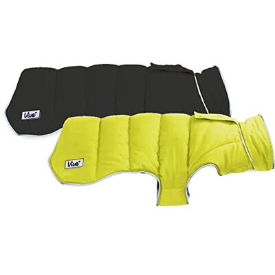 Ancol Viva Dog Coat Black/Hi-Vis Small - Dog Coat Ancol Viva Dog Coat Black/Hi-Vis Small - Dog Coat