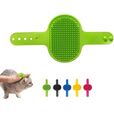 Qytskoow Grooming Strap Silicone Pad Green Premium For Cats & Dogs,Adjustable Cat Self Groomer Brush, Multifunctional Cats Combs Massager for Climbing Frames Table Legs Qytskoow Grooming Strap Silicone Pad Green Premium For Cats & Dogs,Adjustable Cat Self Groomer Brush, Multifunctional Cats Combs Massager for Climbing Frames Table Legs
