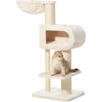 Nobby Tove Cream Cat Scratching Post 48 x 58 x 128 cm Nobby Tove Cream Cat Scratching Post 48 x 58 x 128 cm