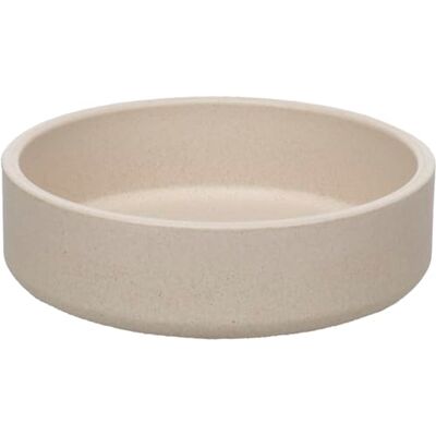 Flamingo FEEDING AND DRINKING BOWL KAUNIS BEIGE 12CM 250ML Flamingo FEEDING AND DRINKING BOWL KAUNIS BEIGE 12CM 250ML
