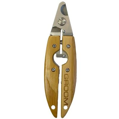 HAPPYPET Bamboo Eco Groom Dog Pet Nail Clippers Compact Lightweight Stress Free Claw Trimming Cutting Tool for All Breeds Cats and Small Animals HAPPYPET Bamboo Eco Groom Dog Pet Nail Clippers Compact Lightweight Stress Free Claw Trimming Cutting Tool for All Breeds Cats and Small Animals