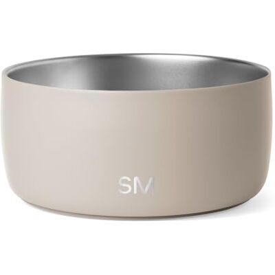 Simple Modern Stainless Steel Pet Water Bowl for Dogs & Cats Reusable Insulated Stainless Steel Food Bowls for Dog Cat No Tip No Slip BPA Free Bentley Collection Medium (32oz) Almond Birch Simple Modern Stainless Steel Pet Water Bowl for Dogs & Cats Reusable Insulated Stainless Steel Food Bowls for Dog Cat No Tip No Slip BPA Free Bentley Collection Medium (32oz) Almond Birch