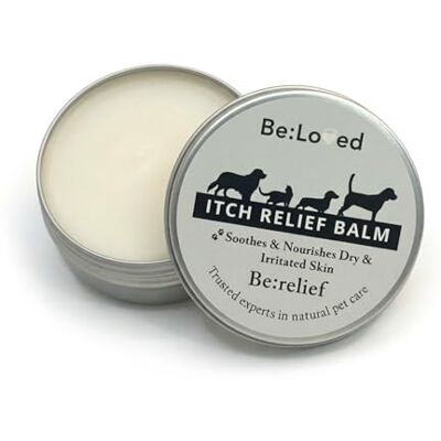 Be:Loved Be:Itch Free Balm 60g Soothes & Nourishes Dry & Irritated Skin Natural Beeswax, Shea Butter & Coconut Oil – Dog Accessories, Cat Products Paraben Free – Handmade in the UK Be:Loved Be:Itch Free Balm 60g Soothes & Nourishes Dry & Irritated Skin Natural Beeswax, Shea Butter & Coconut Oil – Dog Accessories, Cat Products Paraben Free – Handmade in the UK