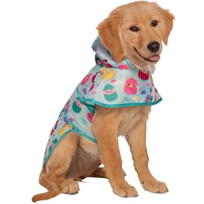 Squishmallows Original Dog Coat Medium-Sized It’s Raining Squish Pet Raincoat Ultrasoft Official Jazwares Pets Apparel Medium Dog Rain Coat Squishmallows Original Dog Coat Medium-Sized It’s Raining Squish Pet Raincoat Ultrasoft Official Jazwares Pets Apparel Medium Dog Rain Coat
