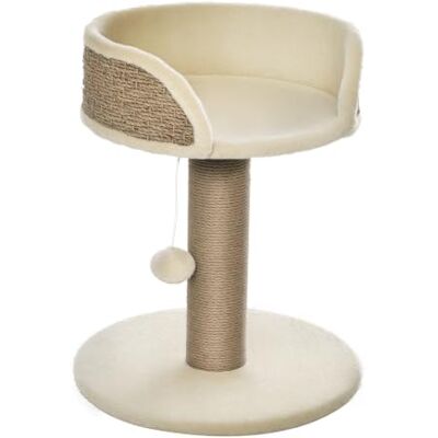 PawHut Cat Tree Tower Activity Center Climbing Stand with Scratching Posts Kitten Play Tower Activity Centre, Climbing Stand, Dangling Ball PawHut Cat Tree Tower Activity Center Climbing Stand with Scratching Posts Kitten Play Tower Activity Centre, Climbing Stand, Dangling Ball