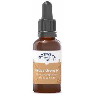DORWEST HERBS Urtica Urens 3C Homoeopathic Liquid Remedy for Dogs & Cats 15ml DORWEST HERBS Urtica Urens 3C Homoeopathic Liquid Remedy for Dogs & Cats 15ml