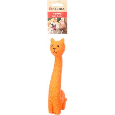 Flamingo TOY CHICHA CAT ORANGE 4,6x8,8x23,2CM Flamingo TOY CHICHA CAT ORANGE 4,6x8,8x23,2CM