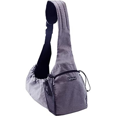 Outward Hound Puppak Sling Dog Carrier, Grey, One Size Outward Hound Puppak Sling Dog Carrier, Grey, One Size
