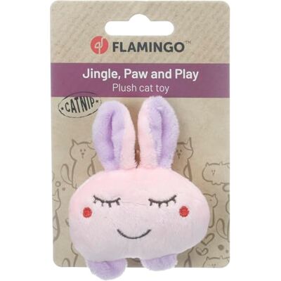 Flamingo TOY OKO RABBIT PURPLE 6,7x4,8x10CM Flamingo TOY OKO RABBIT PURPLE 6,7x4,8x10CM
