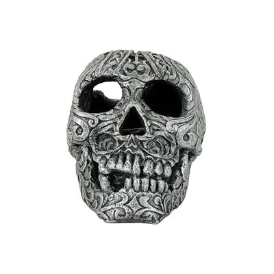 CLASSIC Calavera Skull Aquarium Fish Tank Ornament 112 x 158 x 108 mm CLASSIC Calavera Skull Aquarium Fish Tank Ornament 112 x 158 x 108 mm