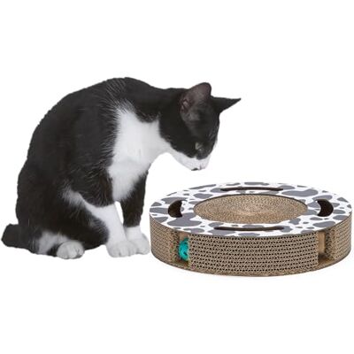 Karlie Cardboard Scratching Toy Safari 34 x 34 x 6.5 cm Karlie Cardboard Scratching Toy Safari 34 x 34 x 6.5 cm