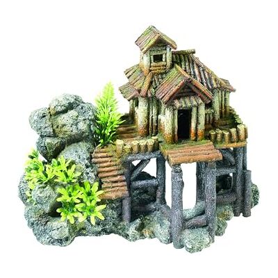 Caldex Limited CLASSIC Character Buildings Wood House On Rocks Caldex Limited CLASSIC Character Buildings Wood House On Rocks