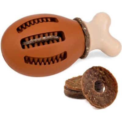 PetSafe Dog Chew Toy - Chompin' Chicken - Durable Rubber, S/M/L PetSafe Dog Chew Toy - Chompin' Chicken - Durable Rubber, S/M/L