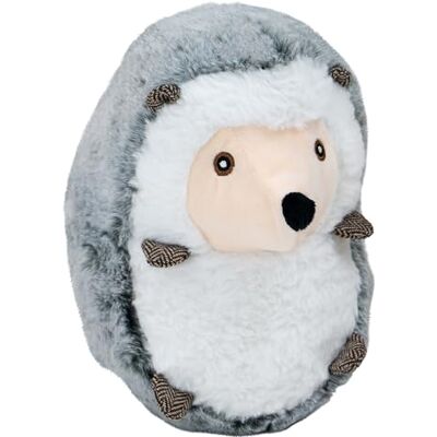 Ancol Heritage Harry Hedgehog Dog Toy 22cm Squeaking Plush Cuddly Toy with Multi Texture Design Comfort Toy for Gentle Play Ancol Heritage Harry Hedgehog Dog Toy 22cm Squeaking Plush Cuddly Toy with Multi Texture Design Comfort Toy for Gentle Play