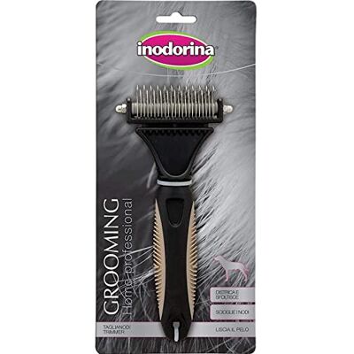 Inodorina , Knot Cutter for Pets, for Detangling the Coat of Dogs, Cats and Puppies, Suitable for Long or Wire Hair, for Shiny Coat Inodorina , Knot Cutter for Pets, for Detangling the Coat of Dogs, Cats and Puppies, Suitable for Long or Wire Hair, for Shiny Coat
