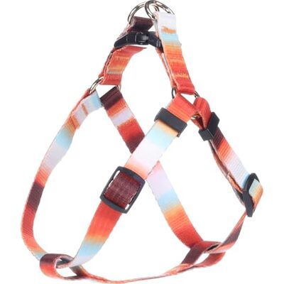 Flamingo Dog Harness Step&Go Naja Mix S 25-45cm 25-45cm 15mm Flamingo Dog Harness Step&Go Naja Mix S 25-45cm 25-45cm 15mm