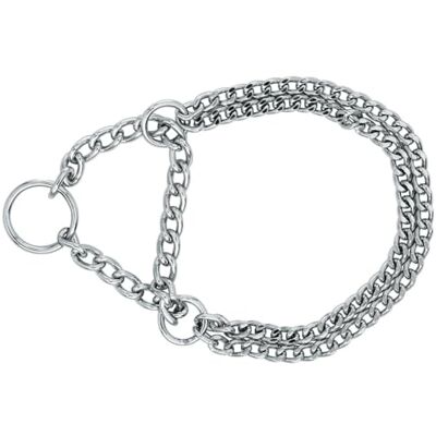 Zolux Semi-Choker Chain Necklace Length 55 cm for Dogs Zolux Semi-Choker Chain Necklace Length 55 cm for Dogs