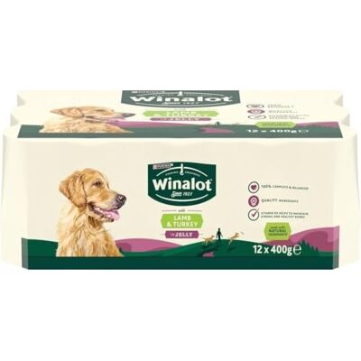WINALOT Lamb and Turkey Wet Dog Food - Mixed in Jelly WINALOT Lamb and Turkey Wet Dog Food - Mixed in Jelly