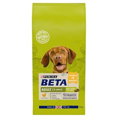 BETA Adult Chicken Dry Dog Food 14kg BETA Adult Chicken Dry Dog Food 14kg
