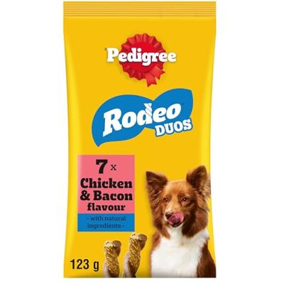 Pedigree - Rodeo Duos - Chicken - Bacon - Dog Treats Pedigree - Rodeo Duos - Chicken - Bacon - Dog Treats
