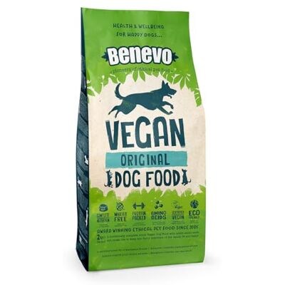 Benevo Vegan Dog Food (1.8kg) – Complete Plant-Based Dry Food Hypoallergenic, Wheat-Free, Non-GM With Taurine, L-Carnitine & Essential Fatty Acids PETA & Vegan Society Approved Benevo Vegan Dog Food (1.8kg) – Complete Plant-Based Dry Food Hypoallergenic, Wheat-Free, Non-GM With Taurine, L-Carnitine & Essential Fatty Acids PETA & Vegan Society Approved
