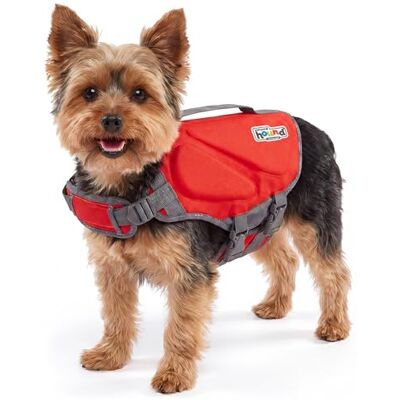 Outward Hound Dawson Dog Life Jacket, X-Small, Red Outward Hound Dawson Dog Life Jacket, X-Small, Red