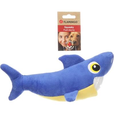 Flamingo TOY GEBLA SHARK BLUE 16x29,5x12CM Flamingo TOY GEBLA SHARK BLUE 16x29,5x12CM