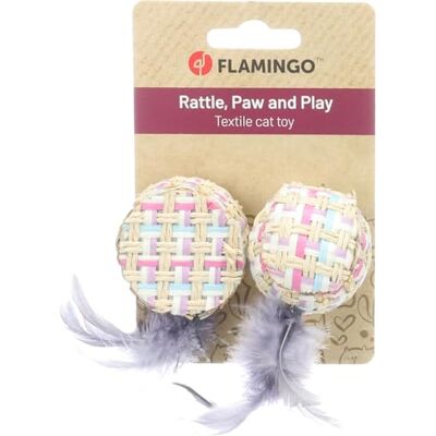Flamingo TOY TEXA BALL + DISC PURPLE 9x4,5x4,5CM Flamingo TOY TEXA BALL + DISC PURPLE 9x4,5x4,5CM