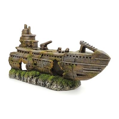 CLASSIC Submarine wreck 320x160x175mm CLASSIC Submarine wreck 320x160x175mm