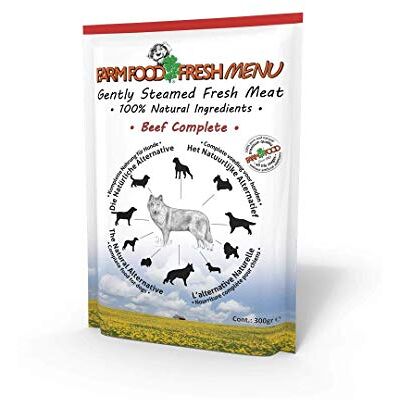 Farm Foods Farm Food Dog Fresh Menu Beef Pouch 16x125gm Farm Foods Farm Food Dog Fresh Menu Beef Pouch 16x125gm