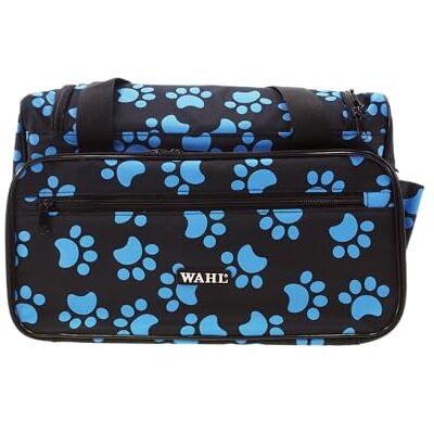 Wahl Professional Animal Grooming Bag – Dog & Pet Groomer Storage Case for Clippers, Trimmers & Hairdryers with Shoulder Strap, Black & Blue (35 x 22 x 22 cm) Wahl Professional Animal Grooming Bag – Dog & Pet Groomer Storage Case for Clippers, Trimmers & Hairdryers with Shoulder Strap, Black & Blue (35 x 22 x 22 cm)