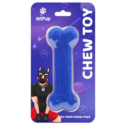 JetPup Pup Chew Toy Bone Human Grade Chew Toy Human Pup Play 100% Food Grade Silicone (Blue Bone) JetPup Pup Chew Toy Bone Human Grade Chew Toy Human Pup Play 100% Food Grade Silicone (Blue Bone)