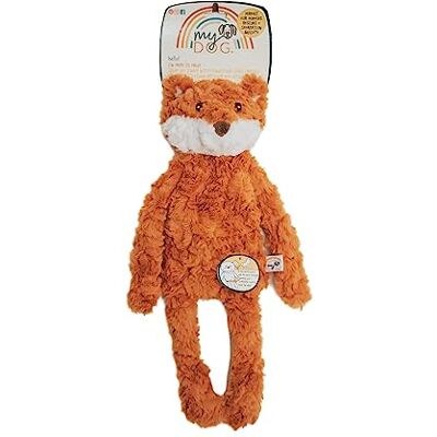 Rosewood My Dog Luxury Soft Plush Fox Toy for Dogs and Puppies, Stuff-Free Comforting and Calming Dog Toy, 40cm Rosewood My Dog Luxury Soft Plush Fox Toy for Dogs and Puppies, Stuff-Free Comforting and Calming Dog Toy, 40cm
