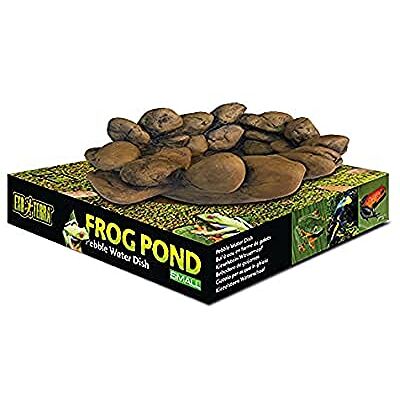 Exo Terra ET Frog Pond Small Pebble Water Dish Exo Terra ET Frog Pond Small Pebble Water Dish