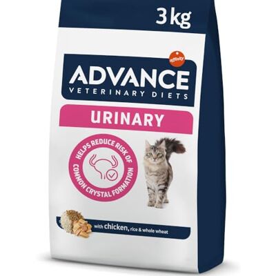 affinity ADVANCE VETERINARY DIETS Advance Veterinary Diets Feline Urinary Dry Food for Adult Cats Disolves struvite stones 3kg affinity ADVANCE VETERINARY DIETS Advance Veterinary Diets Feline Urinary Dry Food for Adult Cats Disolves struvite stones 3kg