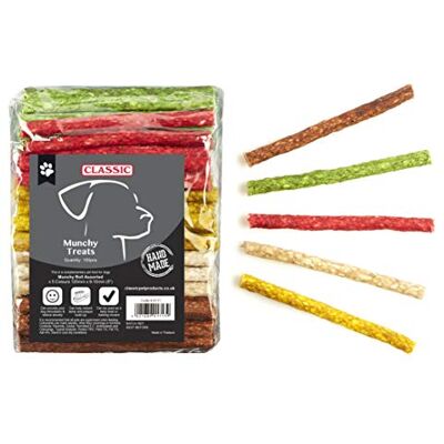CLASSIC Munchy Roll, Multi-Colour, 125 x 9-10 mm, Pack of 100 CLASSIC Munchy Roll, Multi-Colour, 125 x 9-10 mm, Pack of 100