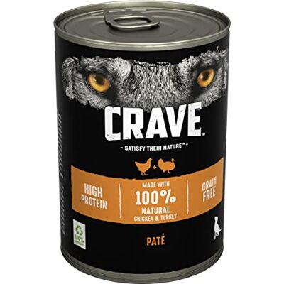 Crave - Chicken - Turkey Loaf - 6x400g - Canned dog food Crave - Chicken - Turkey Loaf - 6x400g - Canned dog food