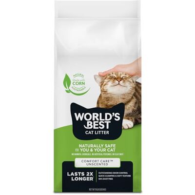 World's Best Cat Litter 8lb (3.63kg) Original Unscented World's Best Cat Litter 8lb (3.63kg) Original Unscented
