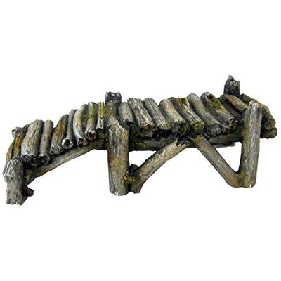 CLASSIC Pet Products Wooden Bridge 190Mm Aquarium Ornament CLASSIC Pet Products Wooden Bridge 190Mm Aquarium Ornament