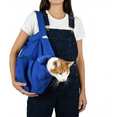 Cat-in-the-bag Cozy Comfort Carrier (Small (for cats under 10 lbs.), Cobalt) Cat-in-the-bag Cozy Comfort Carrier (Small (for cats under 10 lbs.), Cobalt)
