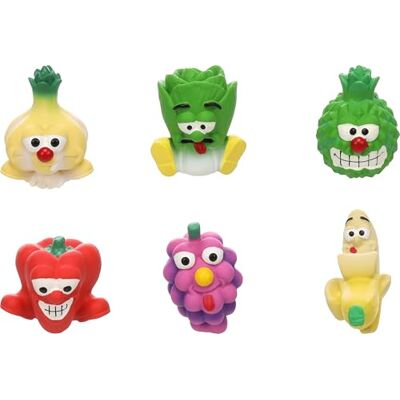 Flamingo TOY METTA VEGETABLES + FRUIT 5,5x7x14CM ASSORTMENT ROPESTRIP Flamingo TOY METTA VEGETABLES + FRUIT 5,5x7x14CM ASSORTMENT ROPESTRIP