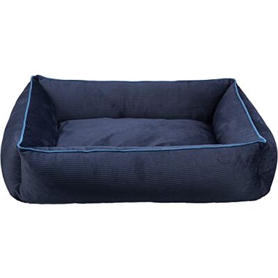 TRIXIE Romy bed, square, 75 × 60 cm, dark blue TRIXIE Romy bed, square, 75 × 60 cm, dark blue