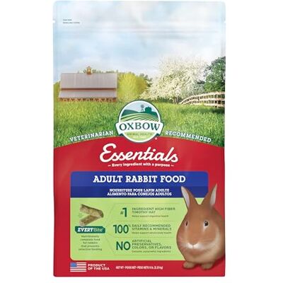 Oxbow Petlife Bunny Basics T Complete Feed for Adult Rabbit, 2.2 Kg Oxbow Petlife Bunny Basics T Complete Feed for Adult Rabbit, 2.2 Kg