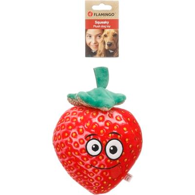 Flamingo TOY KRAFU STRAWBERRY RED 16x11,3x20CM Flamingo TOY KRAFU STRAWBERRY RED 16x11,3x20CM