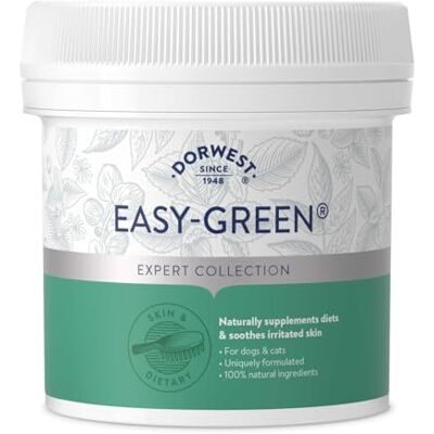DORWEST HERBS Easy-Green Powder 250g, Super Green Raw Diet Supplement for Dogs -100% Natural Supplement DORWEST HERBS Easy-Green Powder 250g, Super Green Raw Diet Supplement for Dogs -100% Natural Supplement