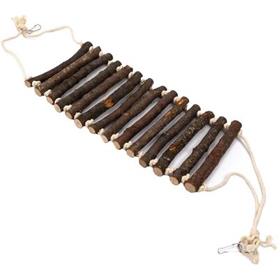 Little Friends Hanging Rat Rope Bridge 76cm x 20cm x 2cm Small Animal Toy and Cage Accessory Little Friends Hanging Rat Rope Bridge 76cm x 20cm x 2cm Small Animal Toy and Cage Accessory