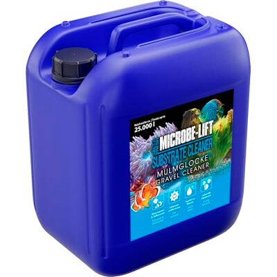 ARKA Aquarium substrate cleaner – Substrate Cleaner 5000 ml – removes sludge & detritus from gravel & substrate – 100% biological with live bacteria – no siphon or hose – for freshwater & marine tanks ARKA Aquarium substrate cleaner – Substrate Cleaner 5000 ml – removes sludge & detritus from gravel & substrate – 100% biological with live bacteria – no siphon or hose – for freshwater & marine tanks