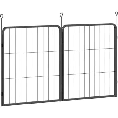 PawHut Dog Pen 60cm High with Expansion Pack PawHut Dog Pen 60cm High with Expansion Pack